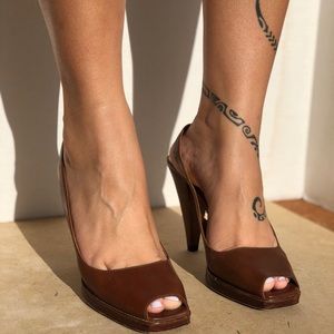 Prada Leather Heels